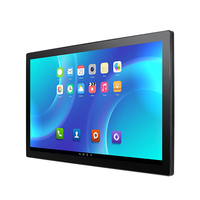 Desain Bezel Tipis 32 Inci Input AC100-240V CPU RK3568 PC Panel Sentuh Industri Android/Linux
