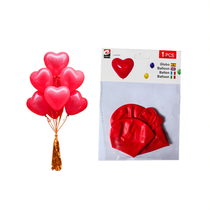 Palloncino a forma di cuore rosso Erpsl, 1 pezzo grande, per decorazioni per feste - Product Image 2