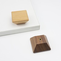 Kabinet kayu yang berbeda kenop laci kayu menarik furnitur kayu kait Dinding