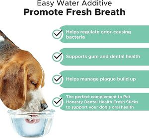 Additif d'eau dentaire buccale pour animaux de compagnie de marque privée OEM produit de soins dentaires prend en charge une haleine fraîche maintient les gencives et les dents saines pour les chiens - Product Image 2