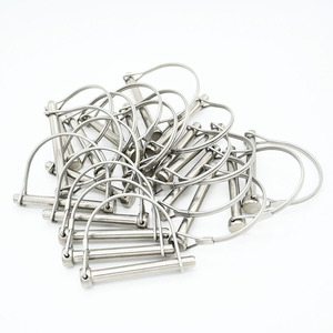 D Type Safety <b>Pin</b> 304 Stainless Steel Cylindrical Head General Use Anti Detachment <b>Pin</b> - Product Image 2