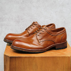 Chaussures d'affaires haut de gamme - Cuir véritable souple, style Oxford décontracté et formel, semelle plate antidérapante, lacets, chaussures pour hommes tendance - Product Image 3