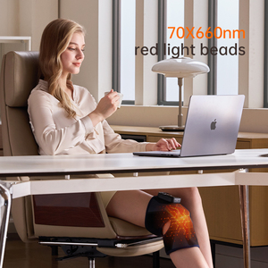 Alat Pijat Lutut Elektrik Pintar Pereda Nyeri dengan Kompresi Panas Elektrik, Panas Inframerah, dan Getaran untuk Pijat Siku, Bahu, dan Lutut - Product Image 3