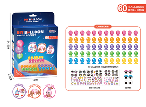 Nuovo 2025 Gioco Educativo Creativo per Bambini di <span class=keywords><strong>3</strong></span> <span class=keywords><strong>Anni</strong></span>, Macchina Gonfiabile per Palloncini Adesivi in Plastica Fai-da-Te - Product Image 4