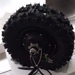 Motor de Robot móvil para exteriores, Motor Servo de cubo de 13 pulgadas, engranaje sin escobillas de CC, rueda eléctrica en Motor con codificador, <span class=keywords><strong>Sensor</strong></span> Hall, neumático de vacío - Product Image 4