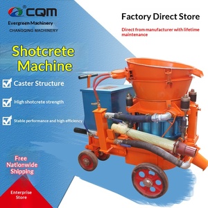 Équipement de projection de béton, machine de pulvérisation humide avec moteur et pompe pour le soutien des pentes, pulvérisation haute performance antidéflagrante - Product Image 2