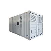 Groupe électrogène refroidi par eau SME de 1500 KVA, générateur diesel silencieux de 1200 kW par Mitsubishi S12R-PTAA2-C