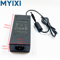 MYIXI 24v5a 20v6a 120W 100-240V Medical Dash Cam Pequeño adaptador de corriente Ac Dc 12V 10a 15v8a Fuente de alimentación