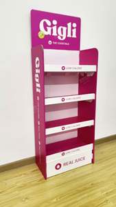 Customizable Foldable Modern PVC Foam Board Display <b>Stand</b> & Rack with Carton Packaging Freestanding - Product Image 3