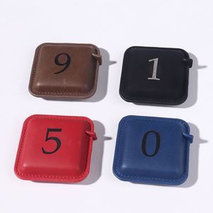 Ruban à mesurer MINI en cuir PU gravé au laser, cadeau promotionnel d'usine, vente chaude - Product Image 6