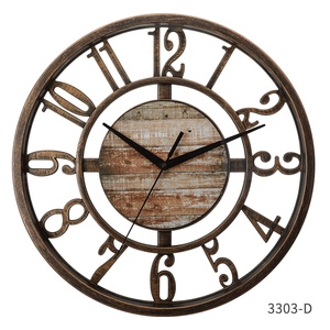 Orologio da <span class=keywords><strong>Parete</strong></span> Decorativo di Lusso Rumans, Stile Vintage Retrò, <span class=keywords><strong>Orologi</strong></span> da <span class=keywords><strong>Parete</strong></span> <span class=keywords><strong>Moderni</strong></span> - Product Image 3