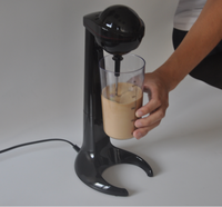 Mélangeur Milkshake noir professionnel parfait pour les shakes crémeux épais 100W 450ML Milkshake Machine