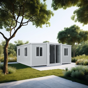 Casa Contenedor Prefabricada Expandible de Diseño Moderno, 20 y 40 Pies, Estructura de Acero Resistente, Casa Prefabricada Expandible en Venta - Product Image 1