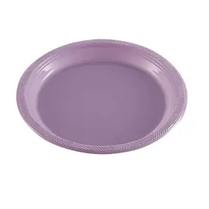 2021 Nieuwe Aankomst Vrouw Off Shoulder Zwart 2021 Feest Fancy Blauwe Grote Plastic Melamine Pizzaplaat