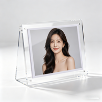 Support de calendrier en acrylique transparent personnalisable avec anneaux lisses, durable et options de couleurs personnalisées