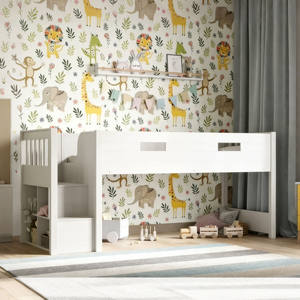 High-quality Wooden <b>Bunk</b> Bed For Kids Solid Wood Kids <b>Bunk</b> Bed <b>Bunk</b> Bed Wood Manufacturers - Product Image 2