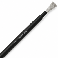 Câble solaire PV1-F 1*25mm2, monoconducteur, XLPO LSZH DC1000V, anti-UV, homologué TUV, rouge et noir disponibles pour centrale photovoltaïque