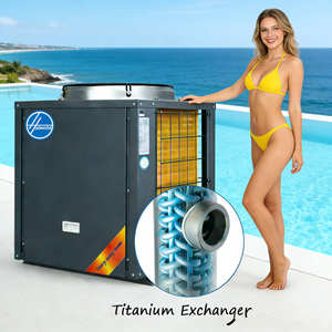 Bomba de Calor <span class=keywords><strong>Inverter</strong></span> para Piscina de 28KW 38KW, Aire-Agua, Calefacción y Refrigeración, Ahorro de Energía, Calentador de Piscina - Product Image 1