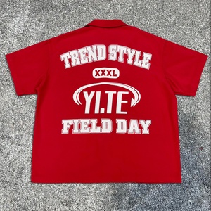 Camiseta Polo de Manga Corta para Verano, Personalizada, 100% Nailon, Estilo Cuadrado, con Logotipo Impreso, Camisas Casuales con Botones para Hombre - Product Image 2