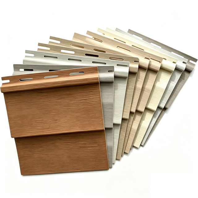 Runwood Modern Pvc Vinyl Siding Wall Panels & Boards Fireproof & Waterproof Economically Priced for Villa Decoration