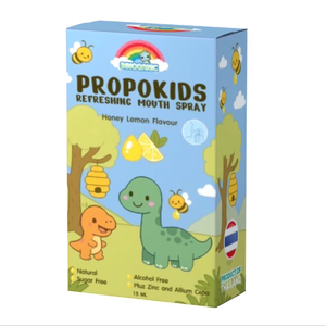 Dinoganic Propokids Refreshing Mouth Spray (<b>Honey</b> lemon) 15 ml <b>Product</b> from Thailand - Product Image 1