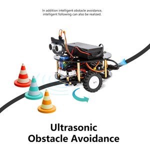 Kit de démarrage de robot tortue intelligent éducatif STEM pour enfants et adultes, avec commande par application WIFI, tutoriel, codage DIY, compatible <span class=keywords><strong>Arduino</strong></span>, ESP32 - Product Image 5
