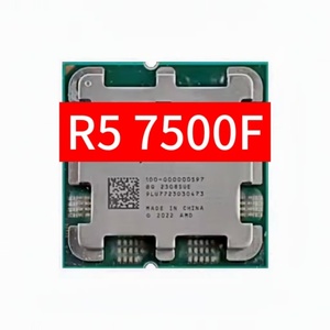 ซีพียูเดสก์ท็อปสำหรับคอมพิวเตอร์และเกมมิ่ง รุ่นใหม่แกะกล่อง OEM R5 7500F/7600X/7700 แบบถาด 6 คอร์ 105W TDP  7500f Cpu Am5 Cpu 7600x Cpu - Product Image 1
