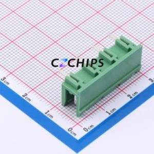 KH-ZBF3000R-4P-7.62G Plug-in Terminal Block Through hole Component (THT),P=7.62mm Connector 7.62mm Green Right Angle Pin 4P - Product Image 2