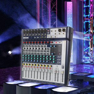 Mixer Amplificato Professionale a 10 Canali, Supporto per 10 Dispositivi, Risposta in Frequenza 20Hz-20kHz, Scheda Audio con Riduzione del Rumore - Product Image 2