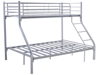 Cadre de lit de dortoir en acier double en métal lits superposés bon marché au design de lit double pour enfants