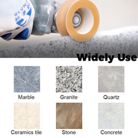 Disque de meulage diamanté de 75 mm de diamètre pour outils électroportatifs, meuleuse d'angle, pour marbre, céramique, quartz
