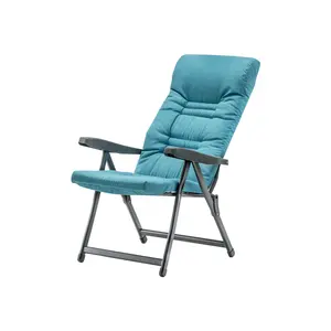 Chaise inclinable durable à cadre en métal et fer fabriqué en Italie de la meilleure qualité avec des couleurs différentes