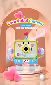 Appareil photo numérique pour enfants, jouet éducatif pour enfants, robot pour bébé, appareil photo numérique pour enfants, caméra vidéo 1080P, cadeau pour fille - Product Image 2