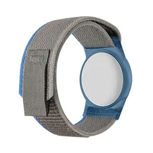 Latest Launch Integrated Bumper Kids nylon band For Airtag Tracker Anti-lost Nylon Bracelet