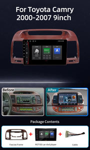 Radio de Coche Android con Navegación <span class=keywords><strong>GPS</strong></span> de 10.1 Pulgadas, 2 DIN, HD, 2.5D, Apple CarPlay Inalámbrico, Android Auto, Pantalla Táctil 2.5D para el Tablero - Product Image 2