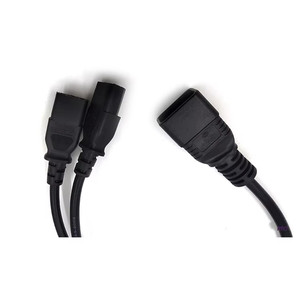 Cable de Alimentación Divisor en Y IEC 320 C20 a Doble C13, Cable de Extensión de Alta Resistencia 10A 250V para Fuente de Alimentación de Servidor Serie S2 1 - Product Image 4