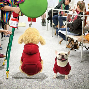 Alta Qualidade Algodão <span class=keywords><strong>Pet</strong></span> Hoodie Plain Solid Design Sustentável Inverno Verão Vestuário Disponível Pequeno XXL-Atacado para Gatos Cães - Product Image 3