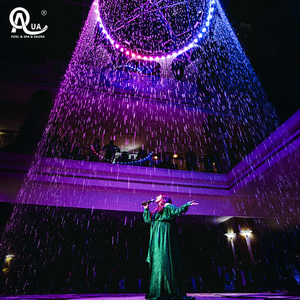 Fontaine à eau numérique programmable Water Crown avec projection multimédia sur écran LED pour la décoration de centres commerciaux et de mariages - Product Image 5
