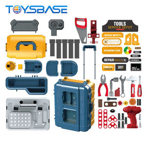 Chariot de garage, <span class=keywords><strong>jouet</strong></span> 3 en 1, jeu pour faire semblant de construire un établi - Product Image 3