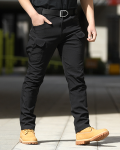 Men's <strong>Elastic</strong> Tactical Cargo Pants High Quality Waterproof Hiking Multi Functional Pockets Security <strong>Work</strong> Pants <strong>Trousers</strong> - Product Image 3