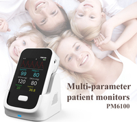 Moniteur patient électrique Berry PM6100 avec écran TFT 2,8'', rechargeable, Bluetooth, design portable, SPO2/fréquence cardiaque, certifié CE