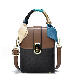 Fashion Popular Women <b>Small</b> <b>Handbags</b> Designer Sling Bag Wholesale Black PU Leather Mini <b>Handbags</b> for Girls - Product Image 5