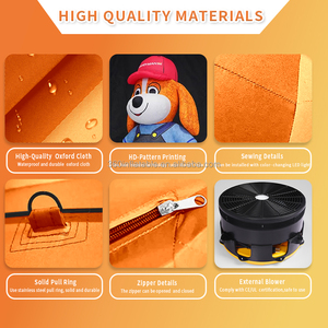 360 tùy chỉnh Inflatable quảng cáo vẫy cánh tay Inflatable vũ công bò cho các bên và các sự kiện - Product Image 5