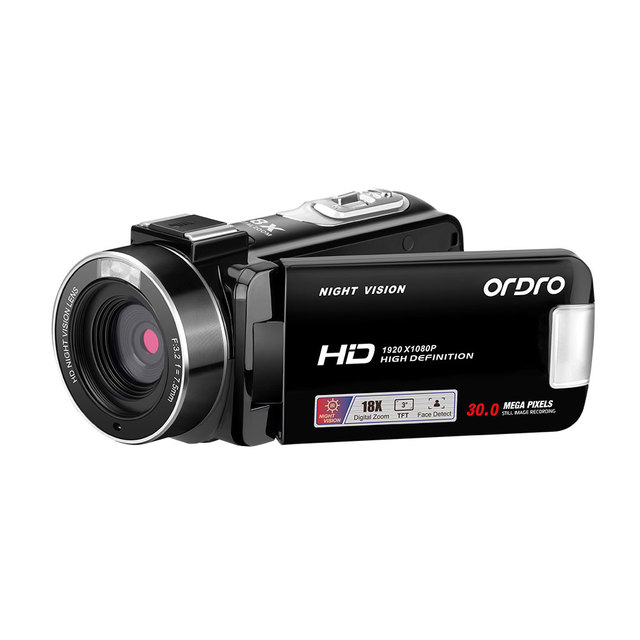 Wholesale Bicolor HD 16X 3.0''Digital Video Camera 50M IR Night Vision Camcorder for Beginner Record Student Gift