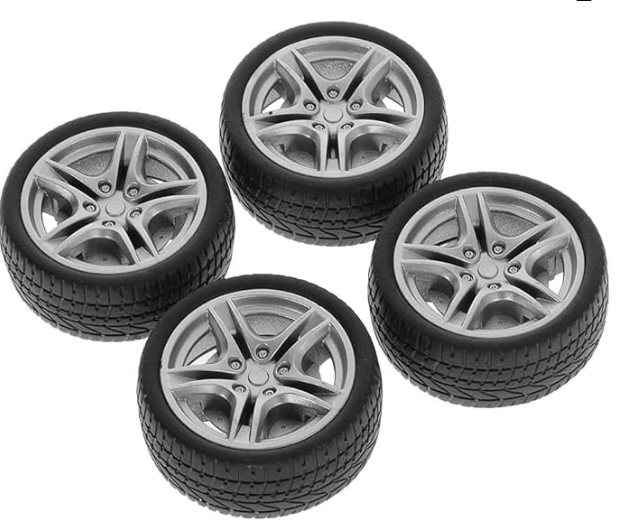 Set De 50 Ejes De Hierro Para Ruedas De Juguete – Accesorios De 2 Mm Para Manualidades DIY Y Reparación De Coches De Juguete (10 Cm De Largo)