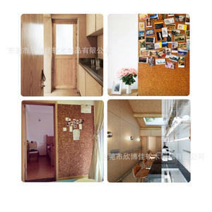 Panneau mural en liège à joint de bambou Dongguan A-205 915x610x3-8mm, relief 3D, usage commercial - Product Image 5