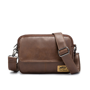 Sac bandoulière de luxe RMOVE pour homme, en cuir PU, avec motif lettres, sac messager étanche, sac à bandoulière professionnel pour homme, sacs de voyage - Product Image 4