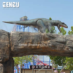 Metallo all'aperto Animatronic dinosauro per parco avventura trampolino Park Home Airport-figura interattiva per il centro commerciale - Product Image 6