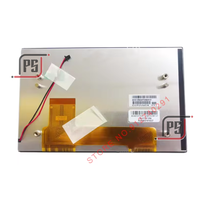 Original 7 Inch LCD Display Screen C070VW04 V1 for Lveco Car GPS Navigation LCD Monitor C070VW04 V.1