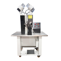 Machine de poinçonnage entièrement automatique JZ-989B pour œillets/hexagones en plastique pour bottes de combat/bottes de randonnée